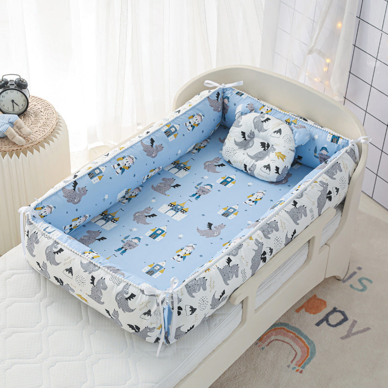 Baby Cotton Crib Sleeping Bed