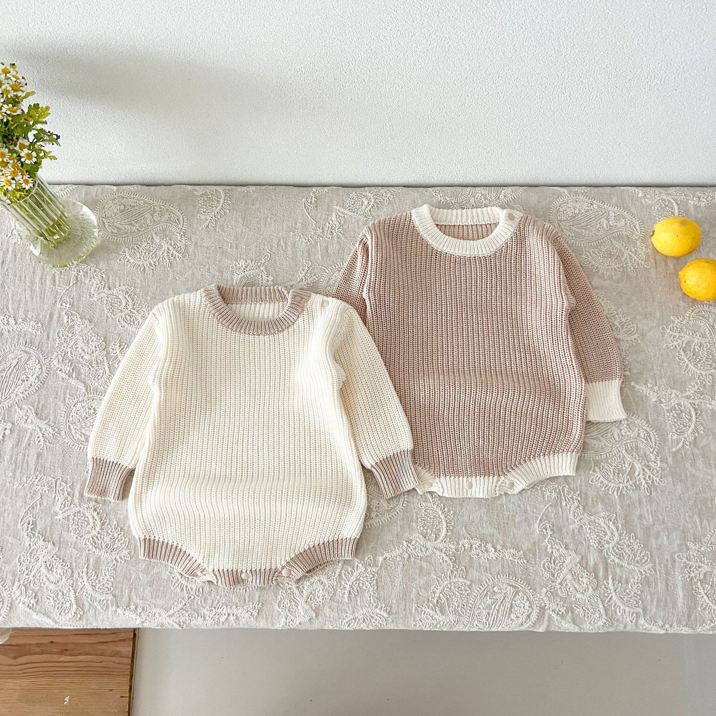 Baby 2-Piece Casual Knitted Set