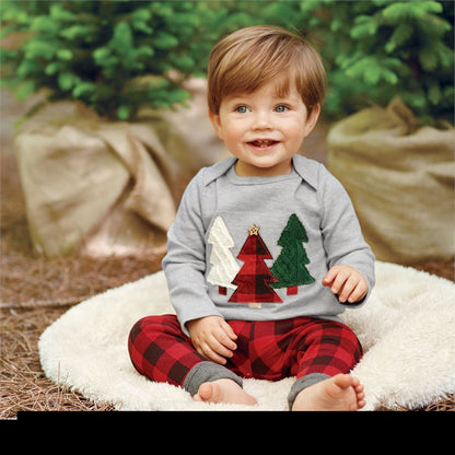 Baby Christmas Tree Outfit Set