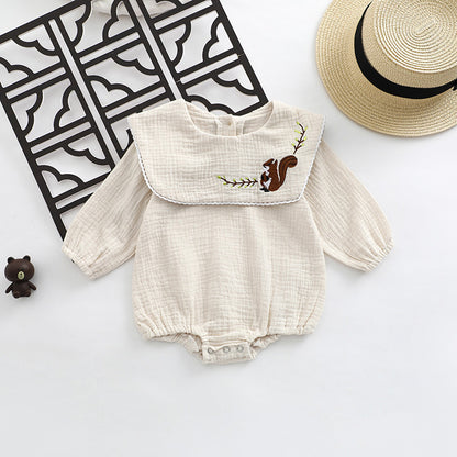 Baby Lapel Casual Romper