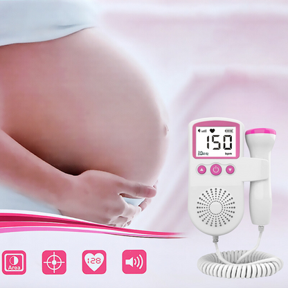 Fetal Doppler Baby Heartbeat Tracker