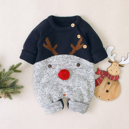 Baby Knitted Christmas Sweater