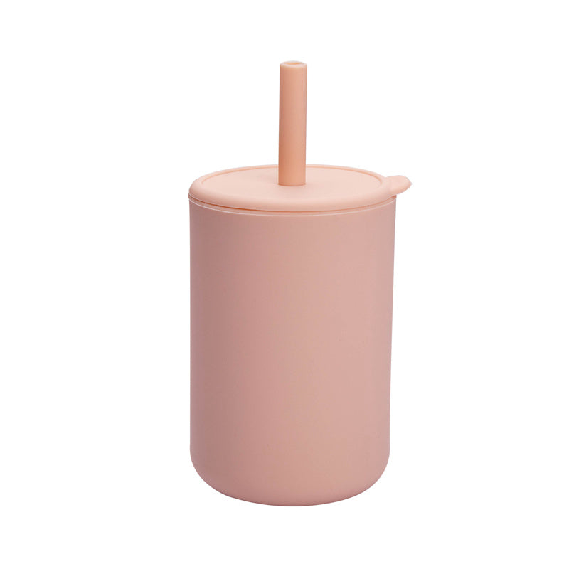 Baby Silicone Cup and Straw