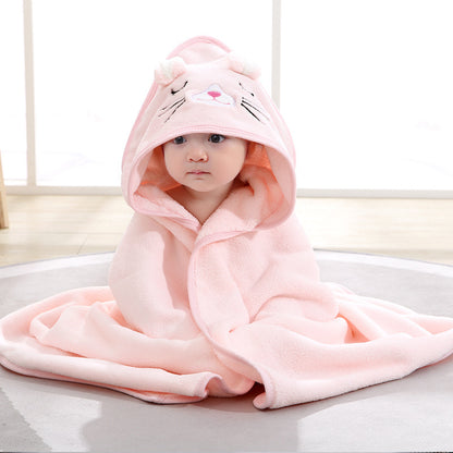 Animal Baby Bathrobe Towel