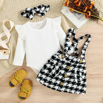 Baby Overall Dress Set