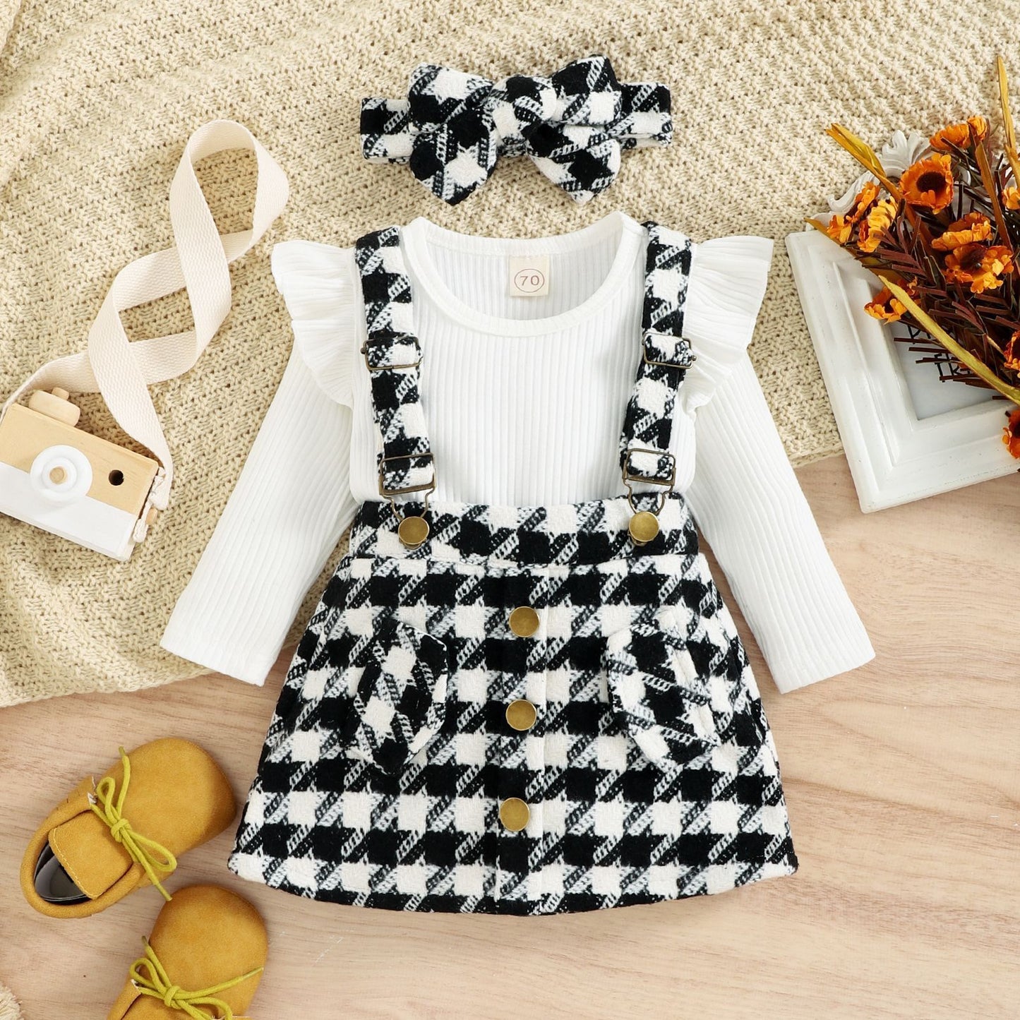 Baby Overall Dress Set