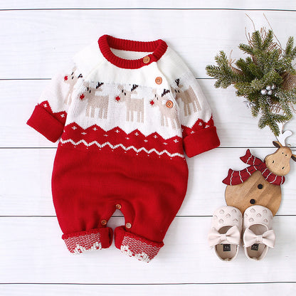 Baby Christmas Elk Jumper