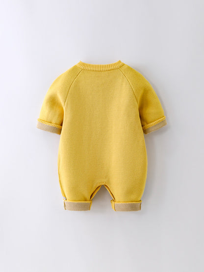 Baby Knitted Casual Jumpsuit