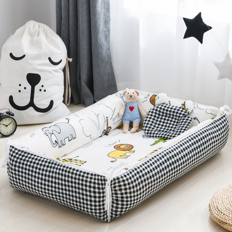 Baby Cotton Crib Sleeping Bed