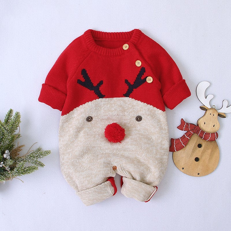 Baby Knitted Christmas Sweater