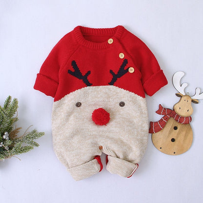 Baby Knitted Christmas Sweater