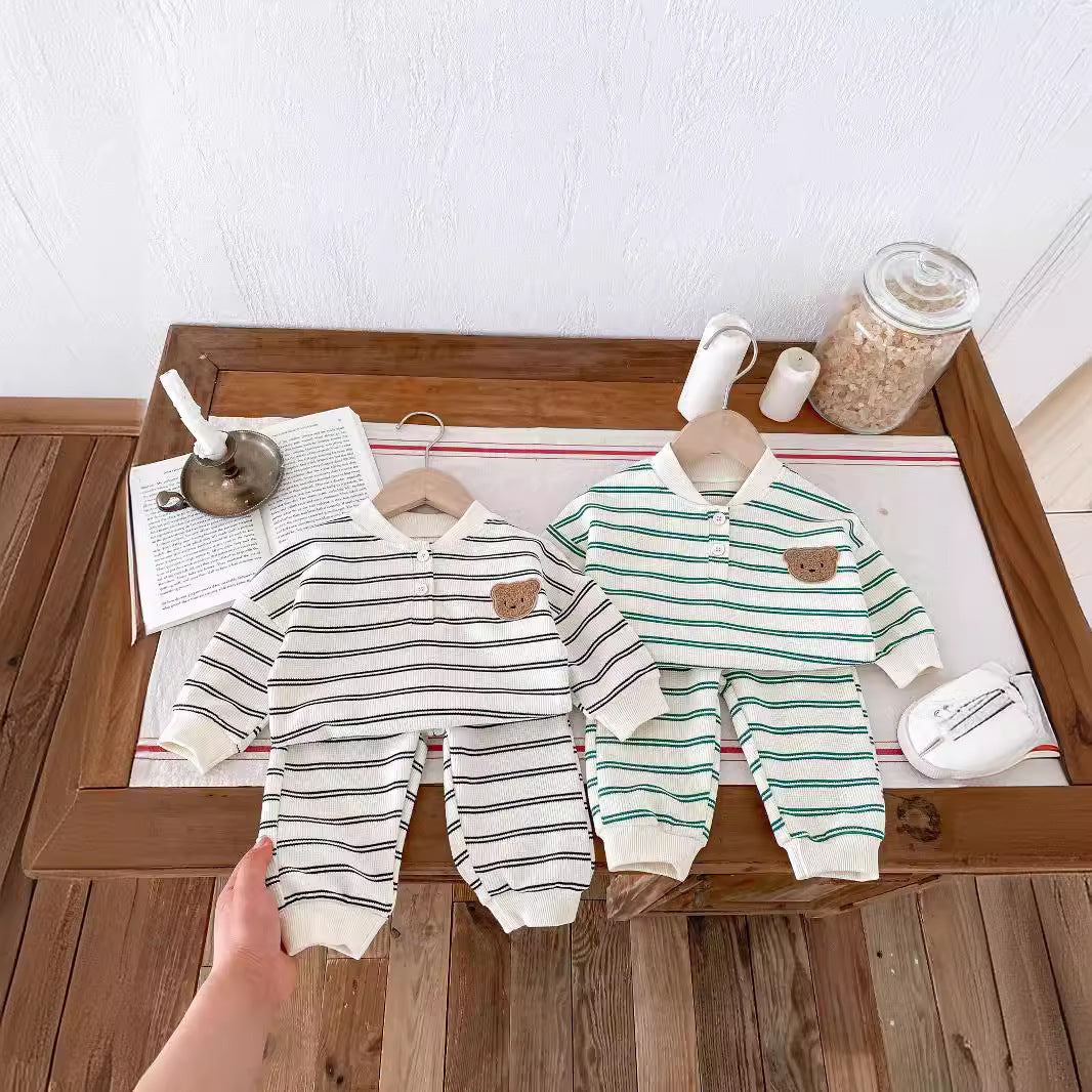 Baby 2-Piece Polo Knitted Set