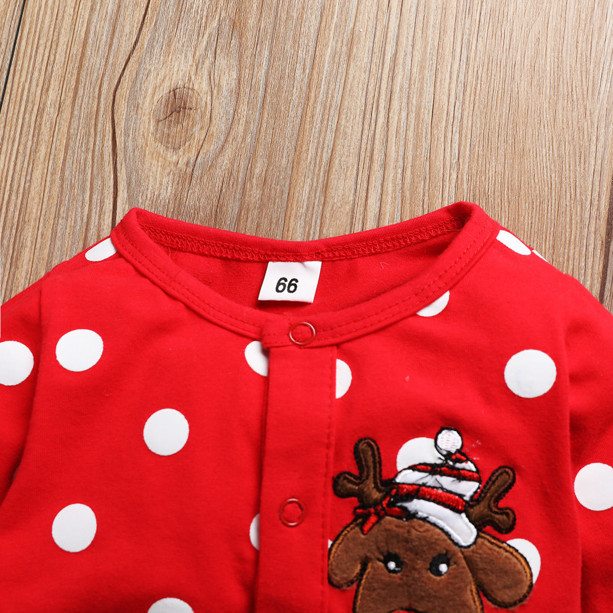 Baby Reindeer Christmas Romper