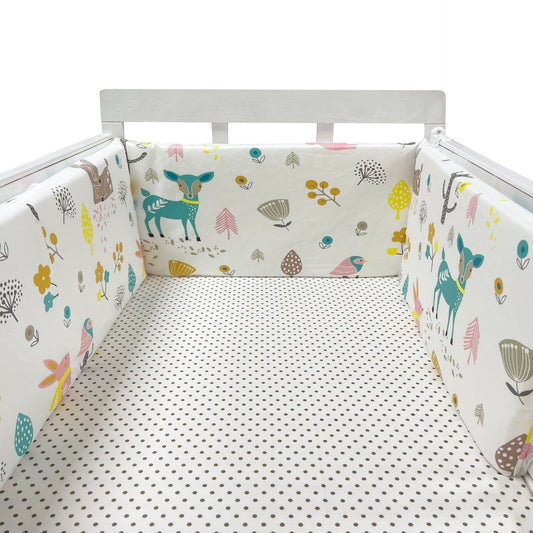 Padded Baby Crib Protector