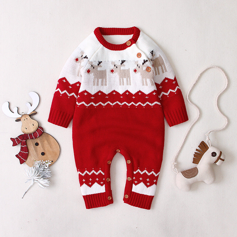 Baby Christmas Elk Jumper