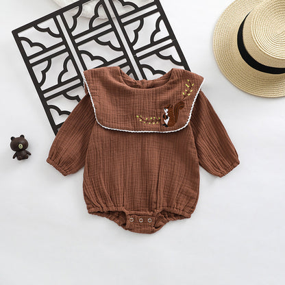 Baby Lapel Casual Romper