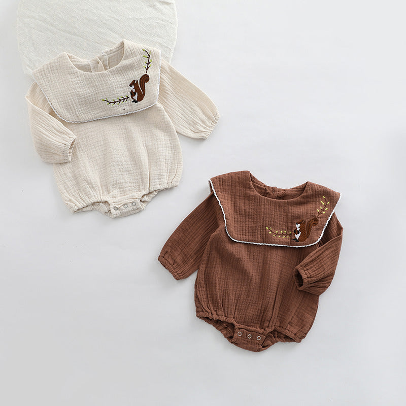 Baby Lapel Casual Romper