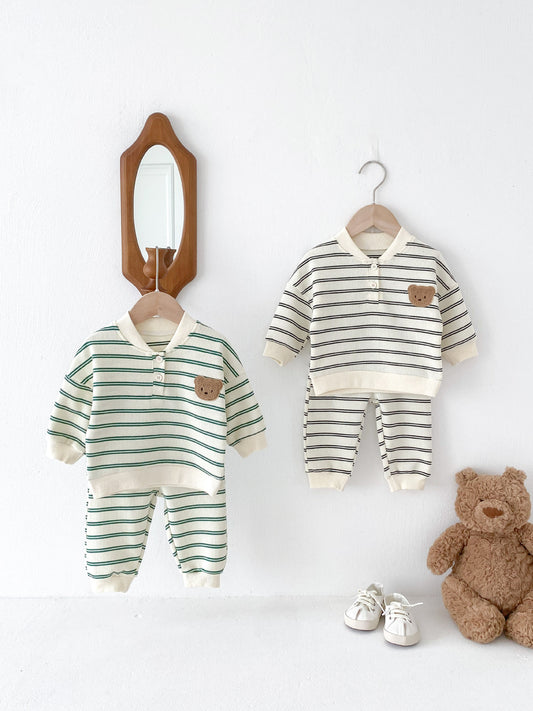 Baby 2-Piece Polo Knitted Set