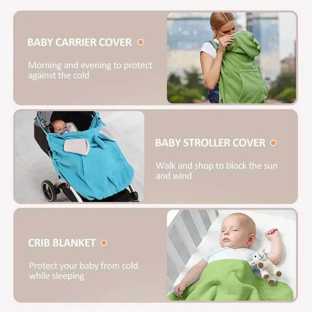 Baby Carrier Windproof Hooded