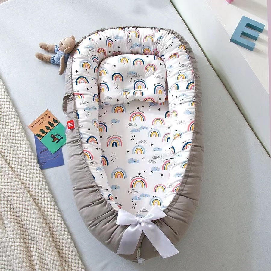 Newborn Baby Nest Sleeping Bed