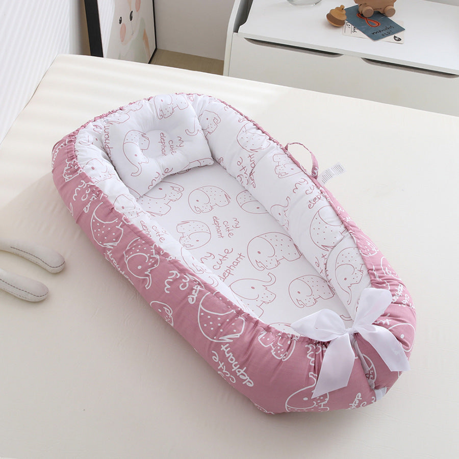 Newborn Baby Nest Sleeping Bed