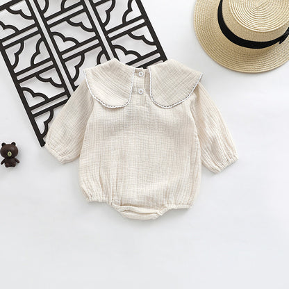 Baby Lapel Casual Romper