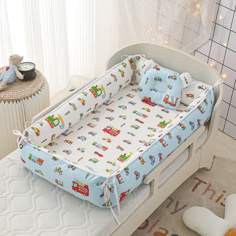 Baby Cotton Crib Sleeping Bed