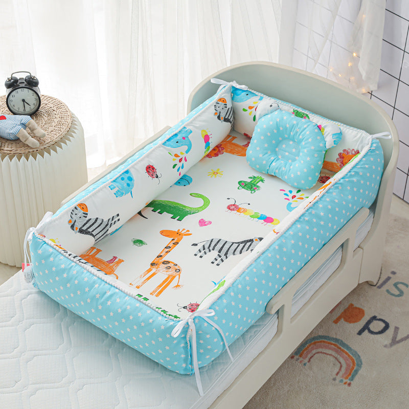 Baby Cotton Crib Sleeping Bed