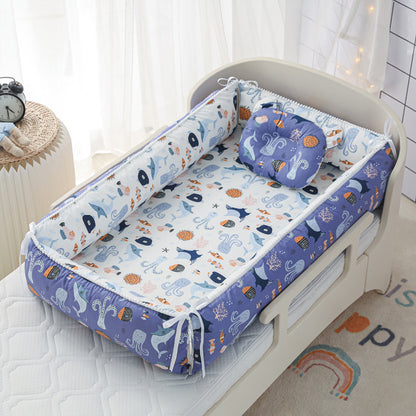 Baby Cotton Crib Sleeping Bed