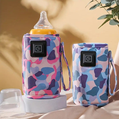 Baby Portable USB Milk Bottle Warmer Bag