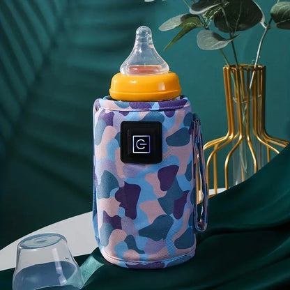 Baby Portable USB Milk Bottle Warmer Bag